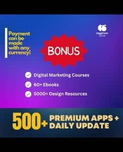 500+ Exclusive Premium Mobile app