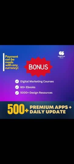 500+ Exclusive Premium Mobile app