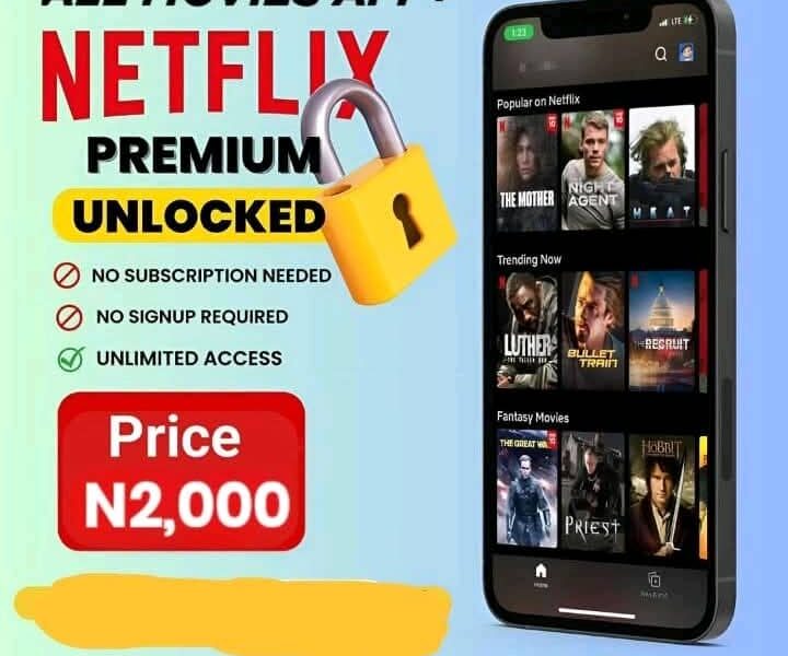 All Movie App Netflix Premium Unlock