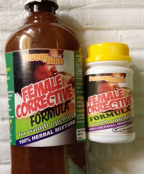 Favour Time Female Corrective Capsule+Herbal Mixture Liquid