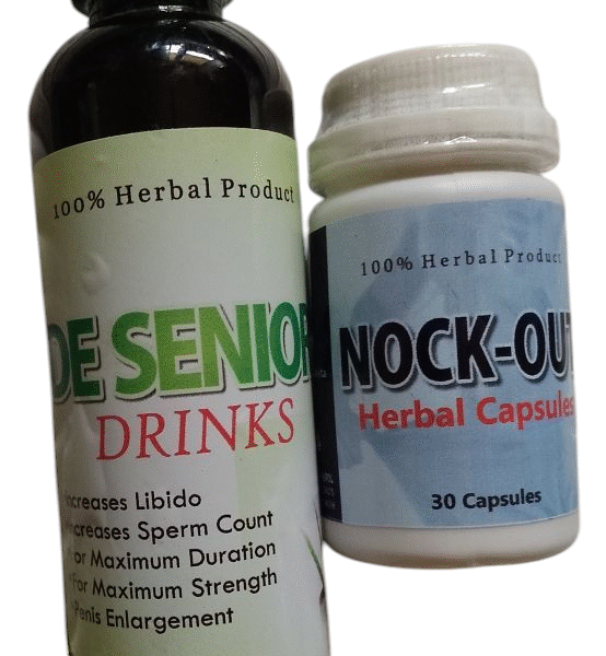 De Senior Men Drink+Nock Out Herbal Capsule