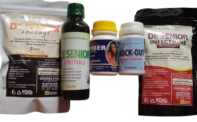 De Senior Men Drink+Nock Out Herbal Capsule