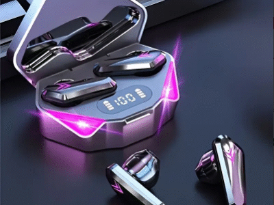 Wireless Earphones, Hi-Fi Stereo Earbuds, In-Ear Sports Headphones with Charging Case and Touch Control recording