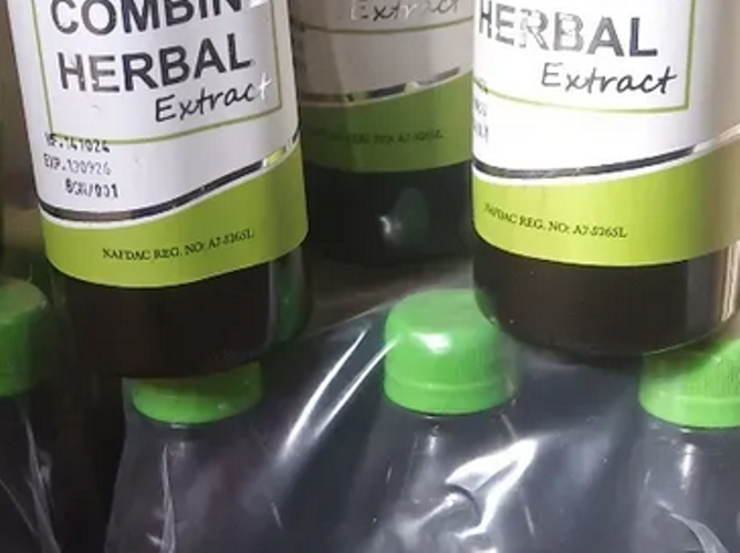 Combined Herbal Extract With Antioxidants